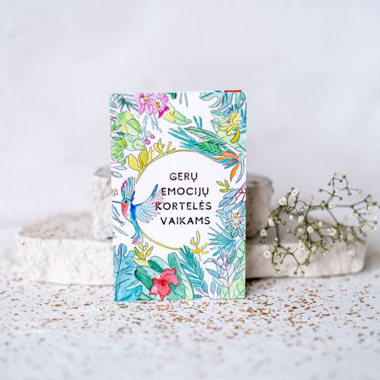 Gerų emocijų kortelės vaikams