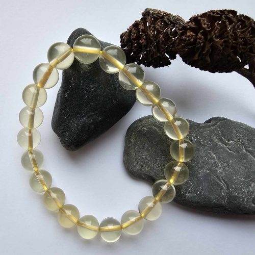 Premium citrinito kristalo apyrankė