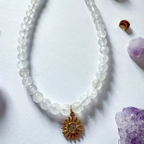 Pakabukas su mėnulio akmeniu „Luna“