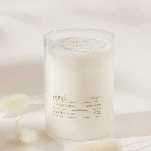 Sojų vaško ekologikša žvakė