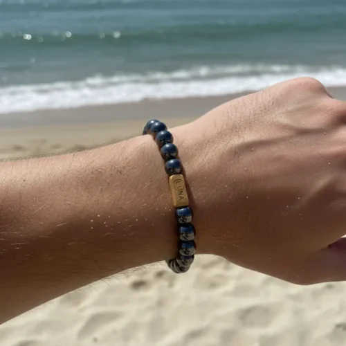 Hematito kristalo apyrankė