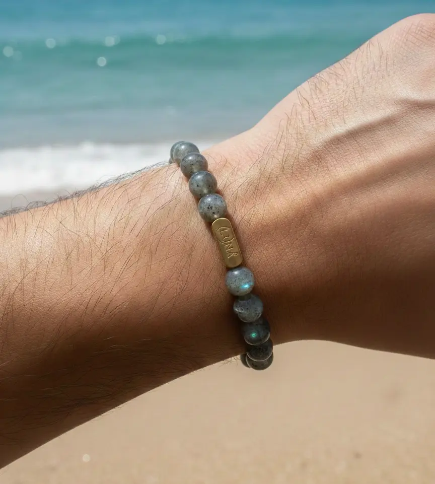 Labradorito apyrankė vyrams